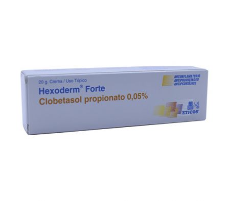 HEXODERM FORTE 0.5MG CR-DR ENVASE X 20GR