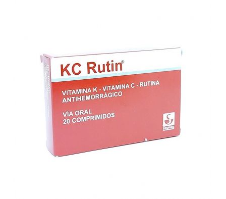 K-C RUTIN 2MG TABL. CAJA X 20