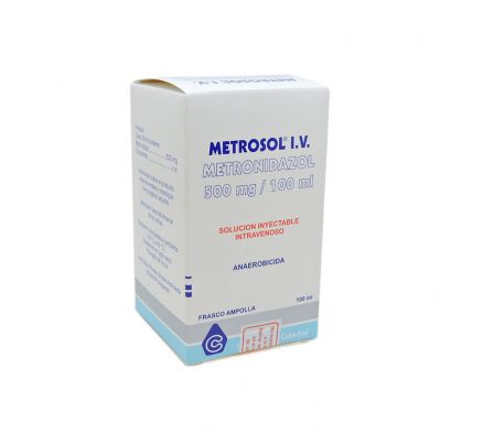 METROSOL 500MG ENDOV AMPOLLA X 100ML