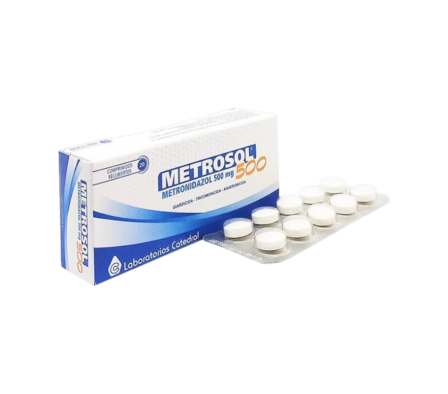 METROSOL 500MG CO-RV CAJA X 20