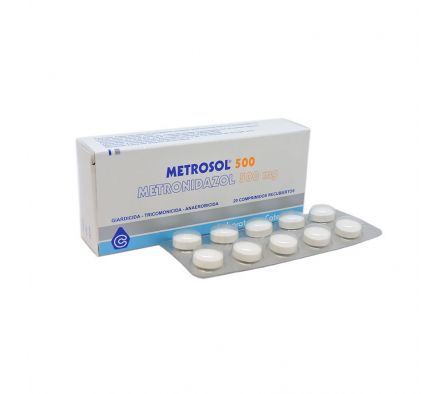 METROSOL 500MG CO-RV CAJA X 20