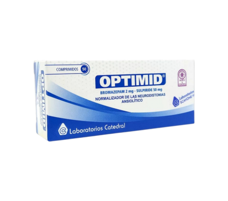 OPTIMID 2MG TABL. CAJA X 50