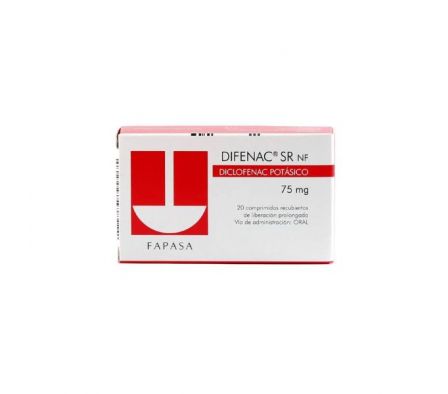 DIFENAC 75MG CO-RV CAJA X 20