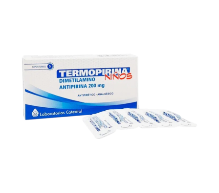 TERMOPIRINA 200MG SUP-I ENVASE X 5