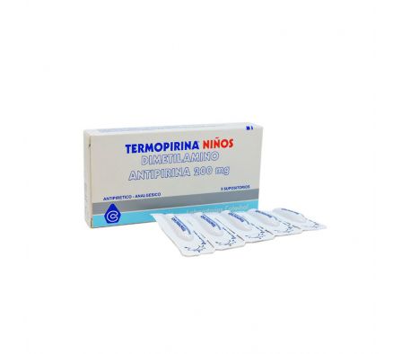 TERMOPIRINA 200MG SUP-I ENVASE X 5