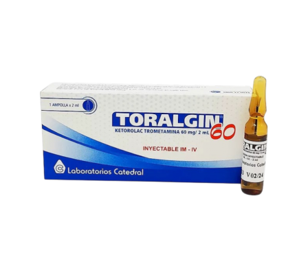 TORALGIN 60MG INTR. AMPOLLA X 2ML