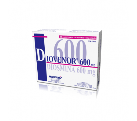 DIOVENOR 600MG TABL. CAJA X 30