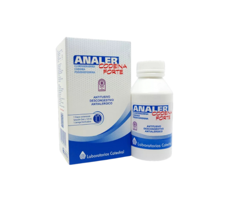 ANALER CODEINA FORTE 2MG SO-OR FRASCO X 100ML