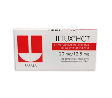 ILTUX HCT 20/12.5MG T-REC CAJA X 28