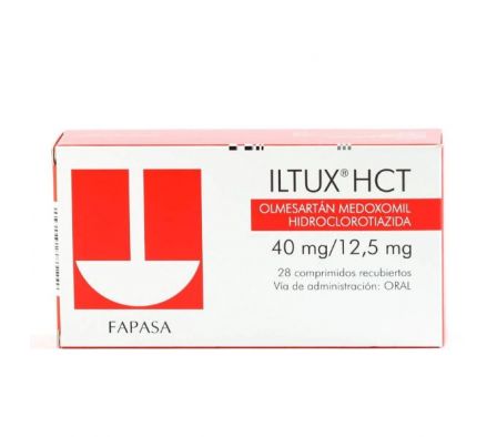 ILTUX HCT 40/12.5MG T-REC CAJA X 28