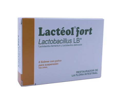 LACTEOL FORT 180MG EM-OR SOBRE X 6