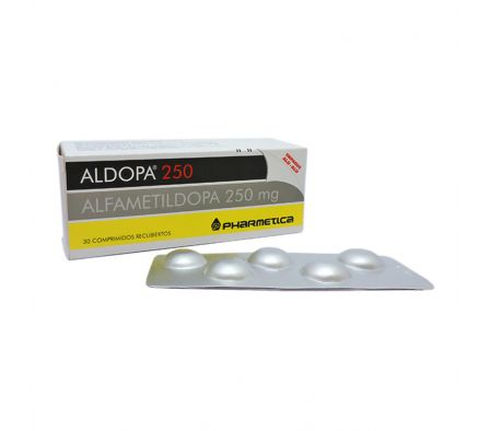 ALDOPA 250MG CO-RV CAJA X 30