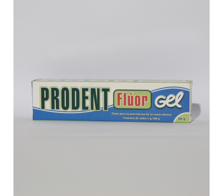 PRODENT FLUOR 0.050GR PAS-D ENVASE X 60GR