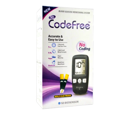 CODEFREE APARATO DE CONTROL DE GLUCOSA
