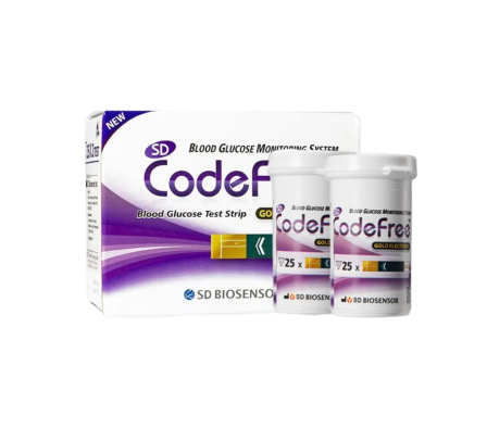 CODEFREE X 50 TIRAS P CONTROL GLUCOSA