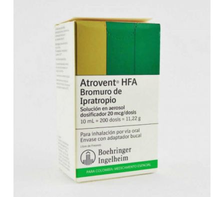 ATROVENT HFA 10ML 0.25MG AER-N FRASCO X 10ML