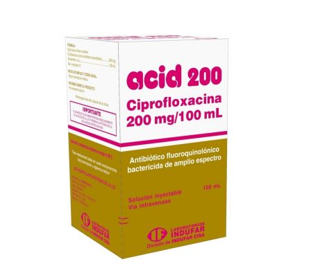 ACID 200MG ENDOV AMPOLLA X 100ML
