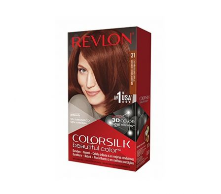 REVLON HAIR COLORSILK DARK AUBURN-3R