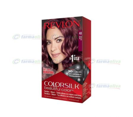 REVLON HAIR COLORSILK BURGNDY 4B