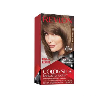 REVLON HAIR COLORSILK LIGHT ASH BROWN 5A