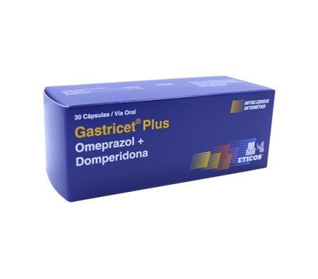 GASTRICET PLUS 600MG CAPS CAJA X 30
