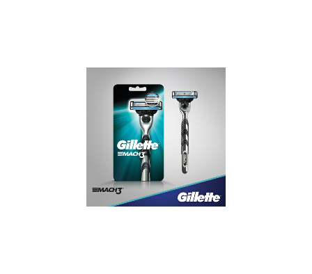 GILLETTE MACH 3 TURBO NEGRA