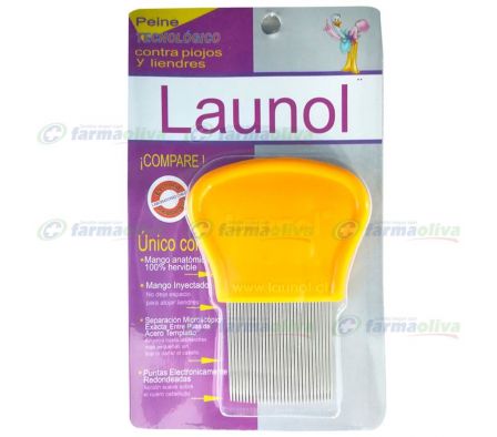 LAUNOL PEINE ANTI-PIOJOS DIVER CAJA X 1