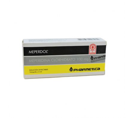 MEPERDOL 100MG INTR. AMPOLLA X 2ML