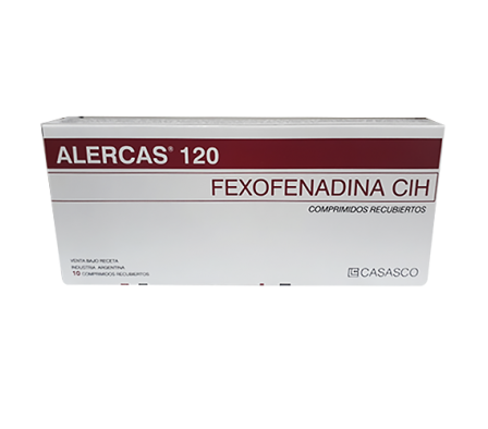 ALERCAS 120MG T-REC CAJA X 10
