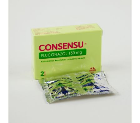 CONSENSU-FLUCONAZ 150MG CAPS CAJA X 2