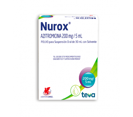 NUROX 200 MG SUSPENSION FRASCO X 30ML