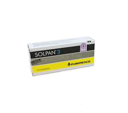 SOLPAN 3MG TABL. CAJA X 50