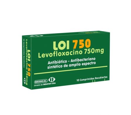 LOI 750MG T-REC CAJA X 10
