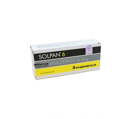 SOLPAN 6MG TABL. CAJA X 50