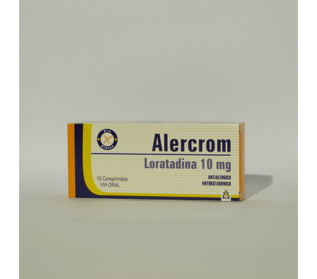 ALERCROM 10MG TABL. CAJA X 10