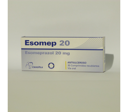 ESOMEP 20 MG  CAJA X 30 COMPRIMIDOS