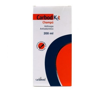 CARBOD KET SHAMPOO ENVASE X 200ML  -ANTI CASPA - ANTISEBORREICO