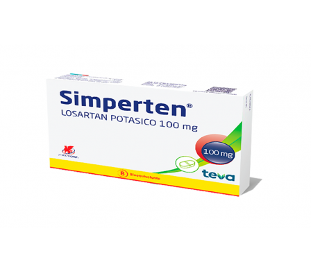 SIMPERTEN 100MG T-REC CAJA X 30