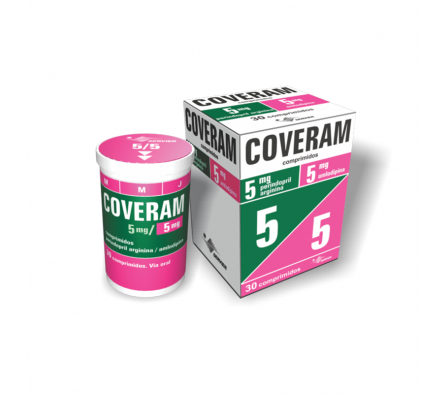 COVERAM 5MG/5MG CO-RV CAJA X 30