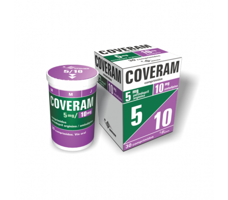 COVERAM 5MG/10MG CO-RV CAJA X 30