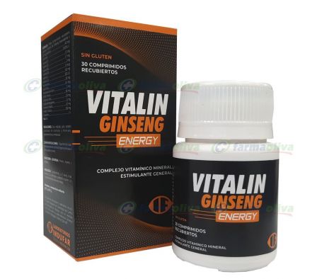 VITALIN GINSENG  CAJA X 30 COMPRIMIDOS