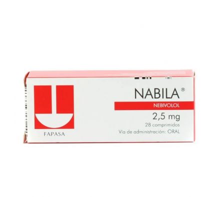 NABILA 2.5 MG CAJA X 28 COMPRIMIDOS