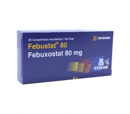 FEBUSTAT 80 MG CAJA X 20 COMPRIMIDOS