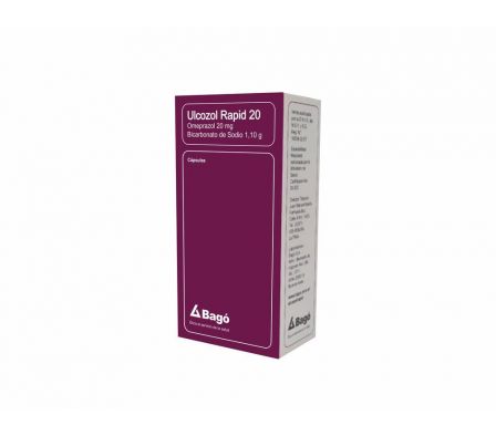 ULCOZOL 20 MG RAPID  CAJA X 28 COMPRIMIDOS