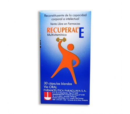 RECUPERAL E  CAJA X 30 CAPSULAS