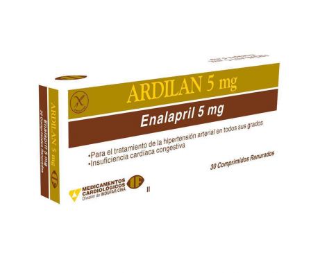 ARDILAN 5MG CO-RAN CAJA X 30