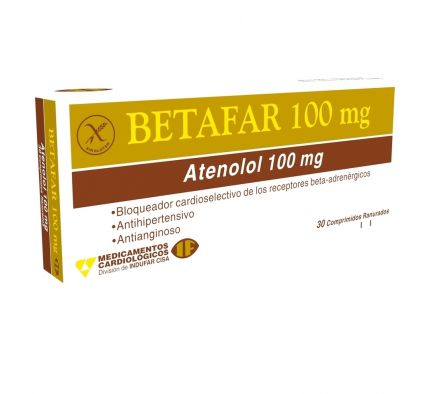 BETAFAR 100MG TABL. CAJA X 30