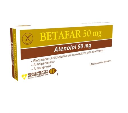 BETAFAR 50MG TABL. CAJA X 30