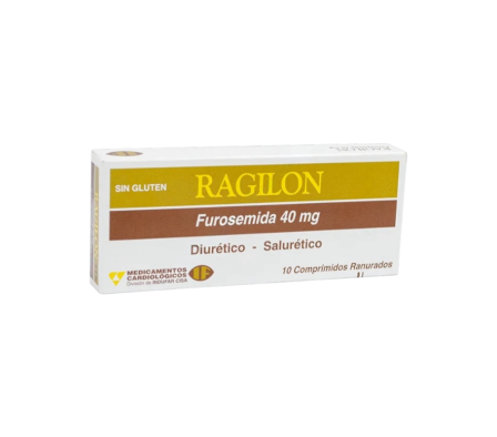 RAGILON 40MG TABL. CAJA X 10