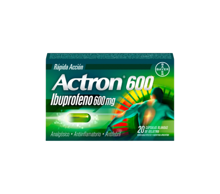 ACTRON 600MG CAP-B CAJA X 20